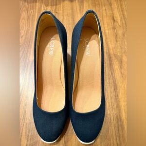 J. Crew Black Heels Classic Elegance